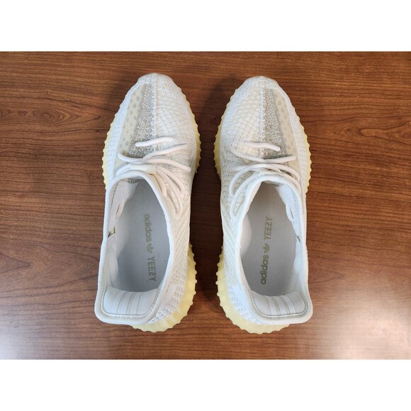 Adidas Men\'s Yeezy Boost 350 V2 Sneakers ~ Natural ~ FZ5246 Size 10 ~ W/ Box main image 13